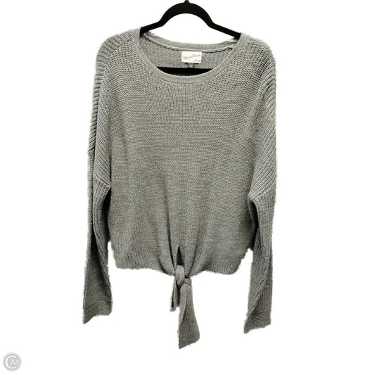 Sweater Cardigan By Universal Thread In Grey, Size: Xl