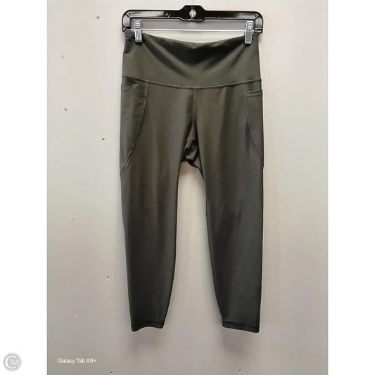 Athletic Capris By Old Navy In Green, Size: L