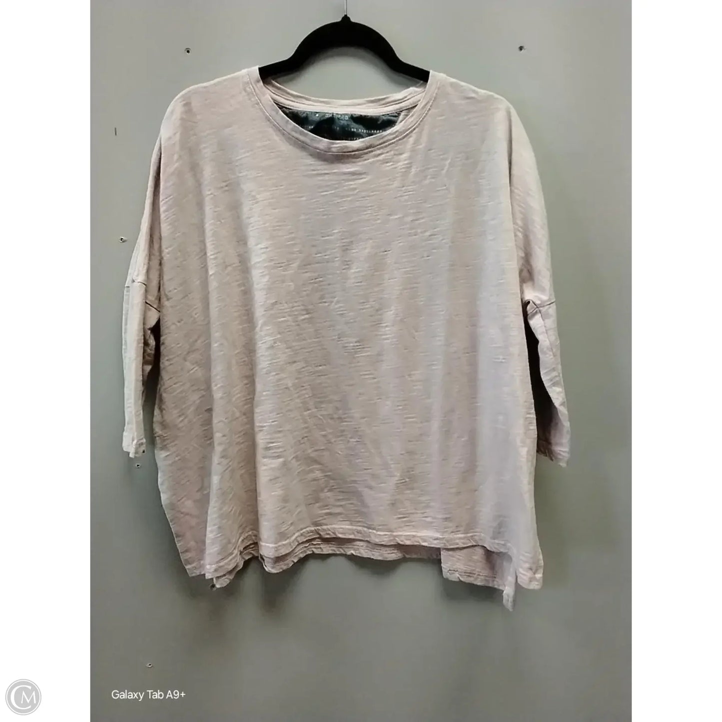 Top Long Sleeve Basic By Clothes Mentor In Pink, Size: L