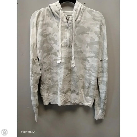 Sweatshirt Hoodie By Glyder In Camouflage Print, Size: M