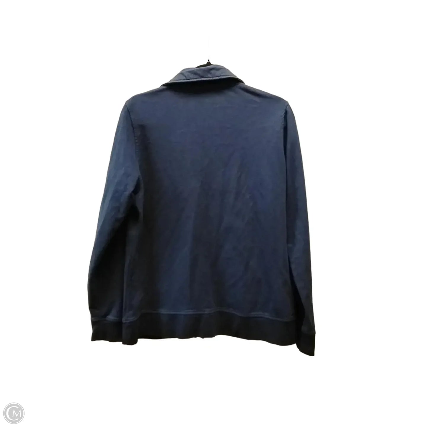 Sweatshirt Collar By Coral Bay In Blue, Size: L