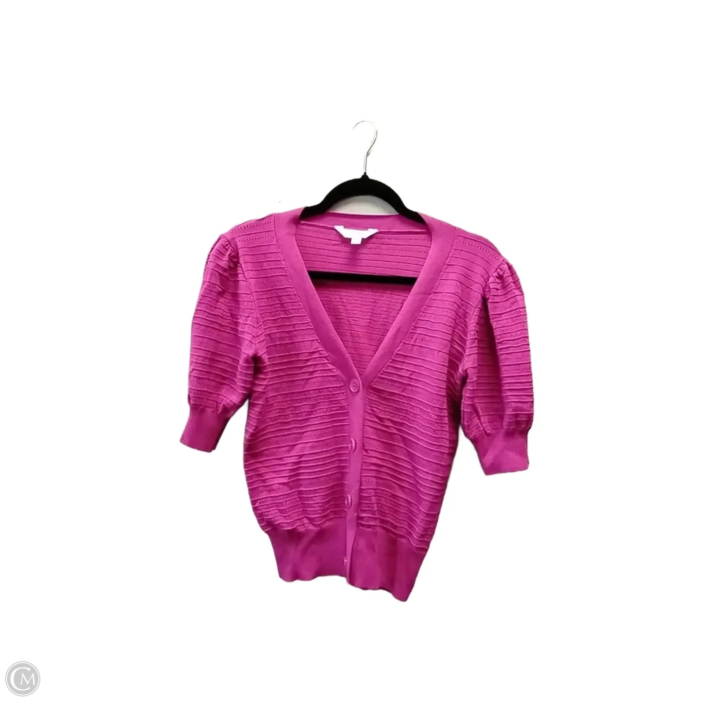 Sweater Short Sleeve By Time And Tru In Pink, Size: 2