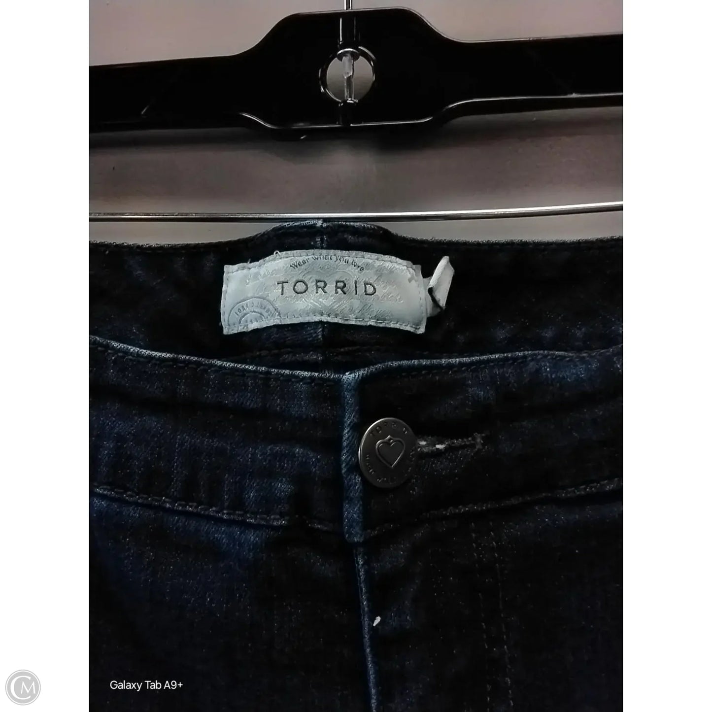 Jeans Straight By Torrid In Blue, Size: 14