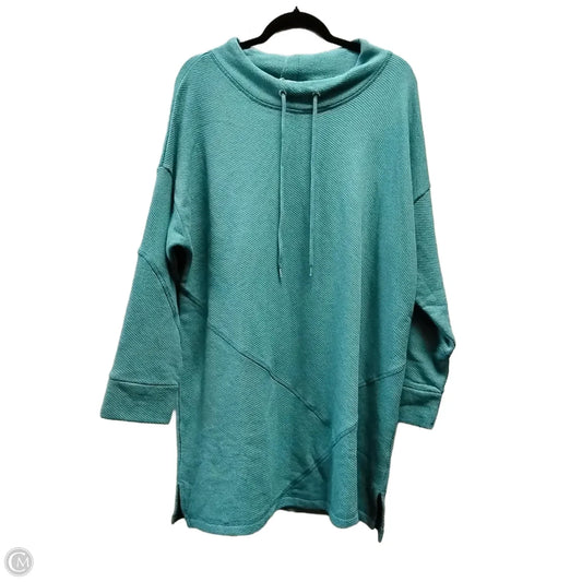 Sweatshirt Collar By Soft Surroundings In Blue, Size: 2x