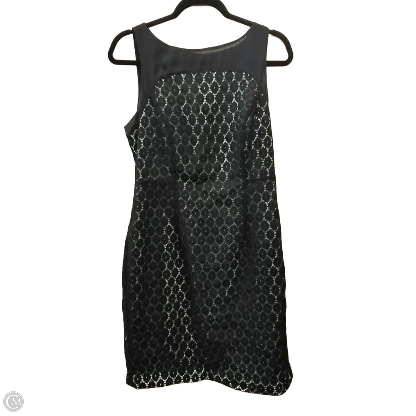 Dress Casual Midi By Worthington In Black & Blue, Size: 10