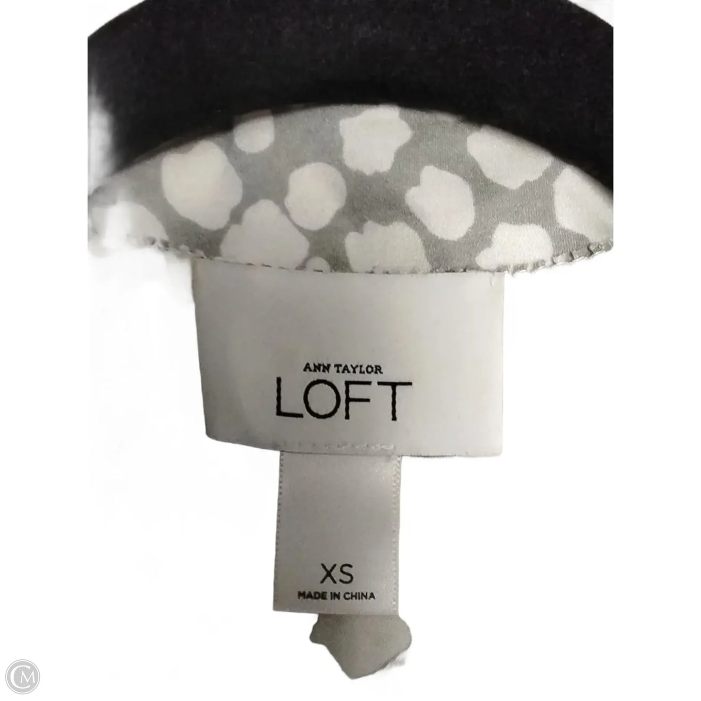 Blouse Sleeveless By Loft In Polkadot Pattern, Size: Xs