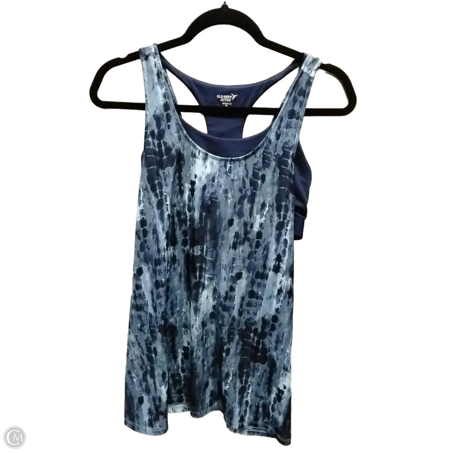 Athletic Tank Top By Old Navy In Tie Dye Print, Size: Xs