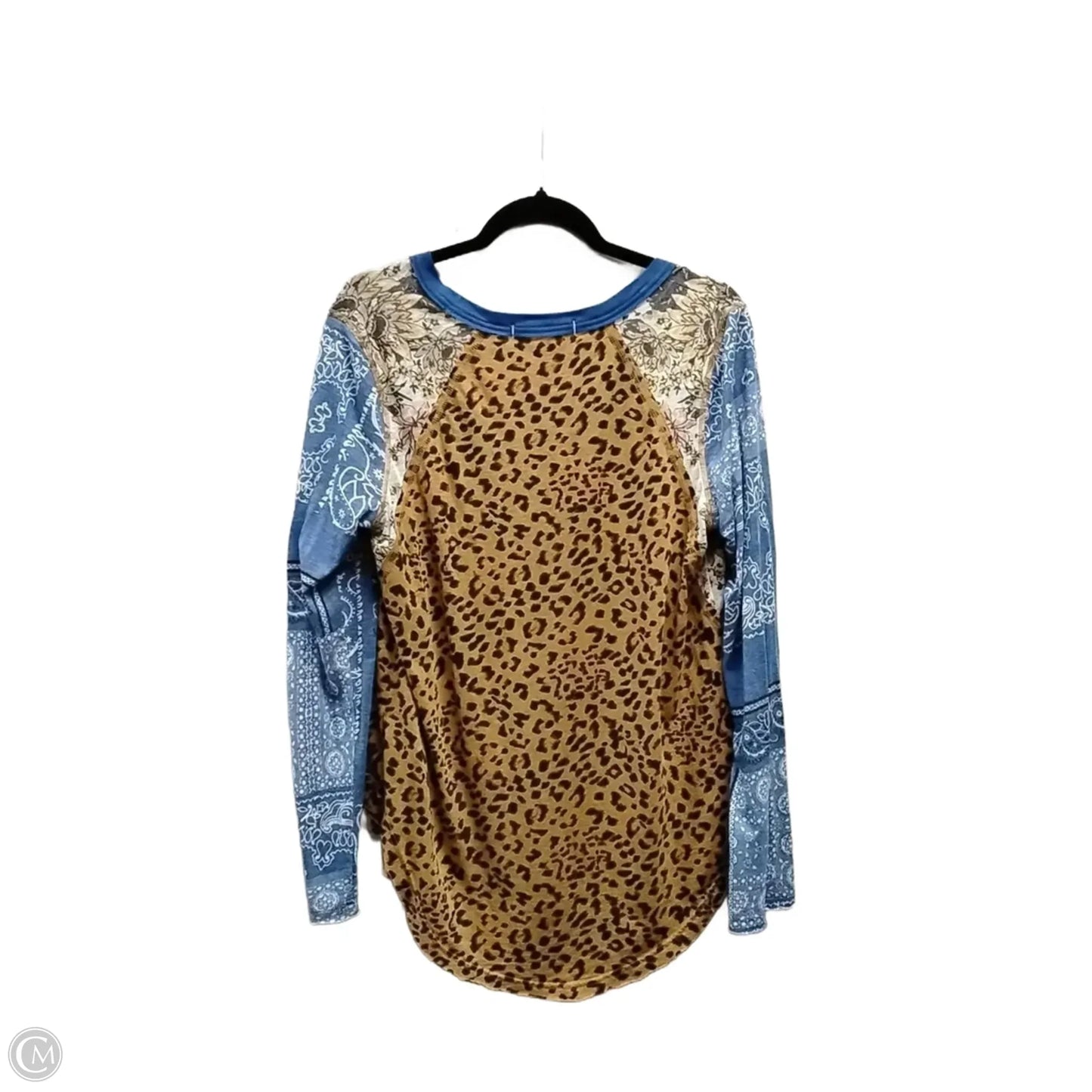 Top Long Sleeve By We The Free In Multi-colored, Size: L