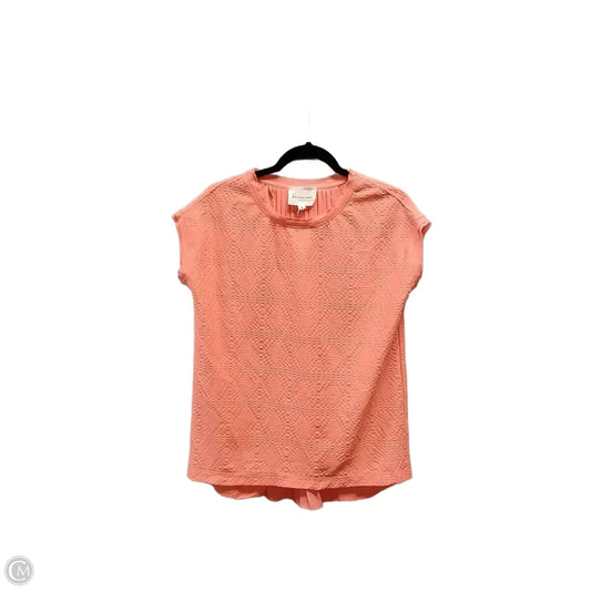 Top Sleeveless By Vince Camuto In Orange, Size: Xs