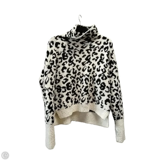 Sweater Cardigan Designer By Ugg In Leopard Print, Size: Xs