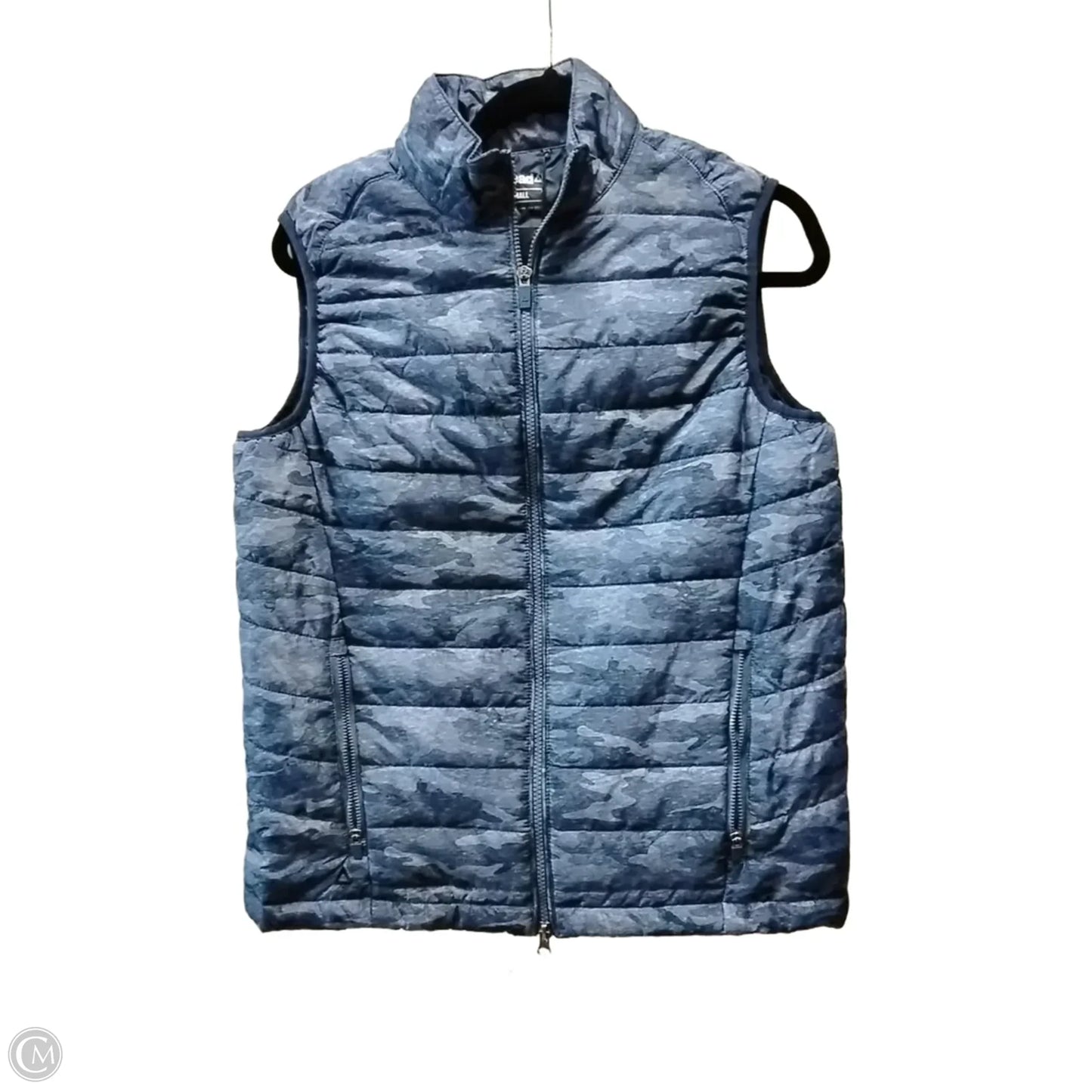 Vest Puffer & Quilted By Clothes Mentor In Blue, Size: S