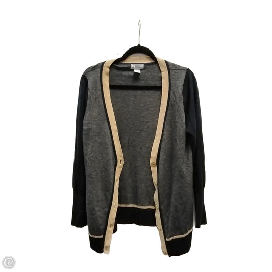 Sweater Cardigan By Jcp In Multi-colored, Size: L