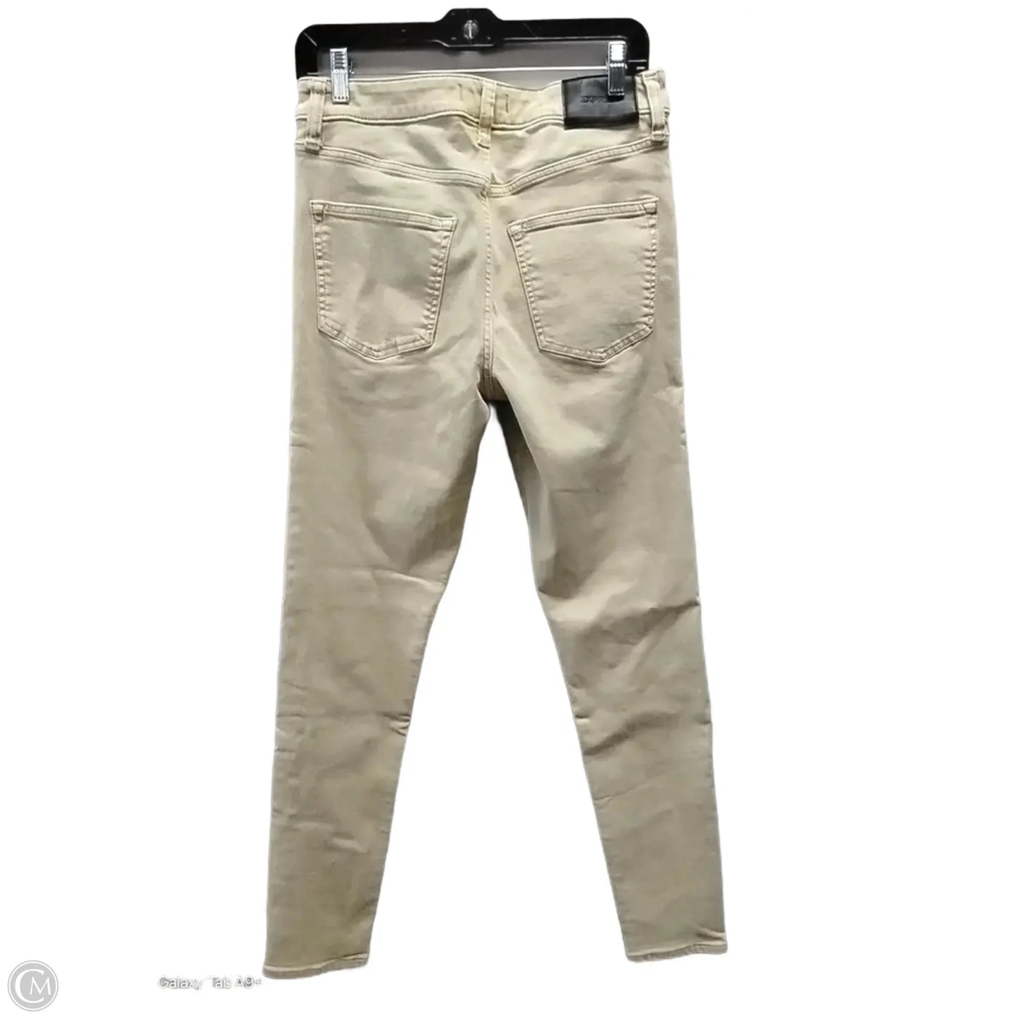 Jeans Skinny By Express In Tan, Size: 8