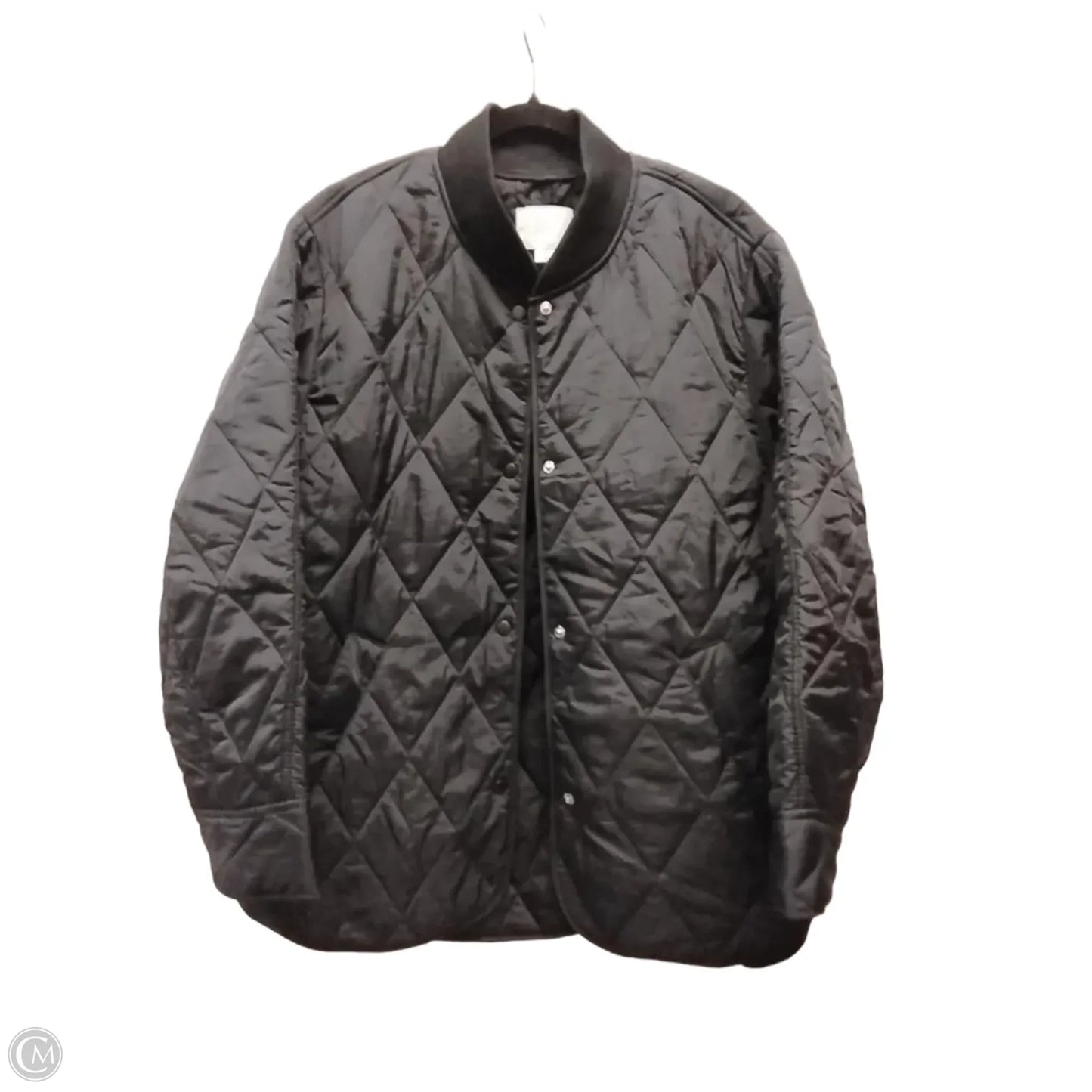 Coat Puffer & Quilted By H&m In Black, Size: M