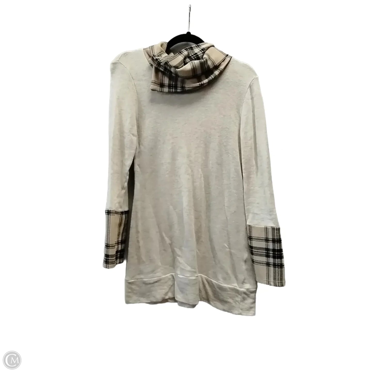 Sweater By Twenty Second In Black & Cream, Size: S