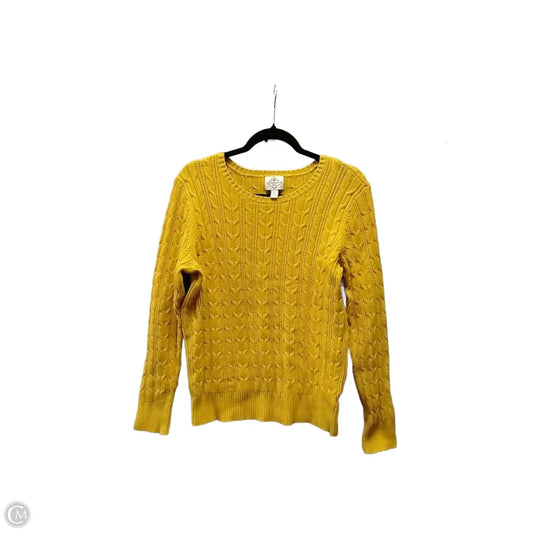 Sweater By St Johns Bay In Yellow, Size: L