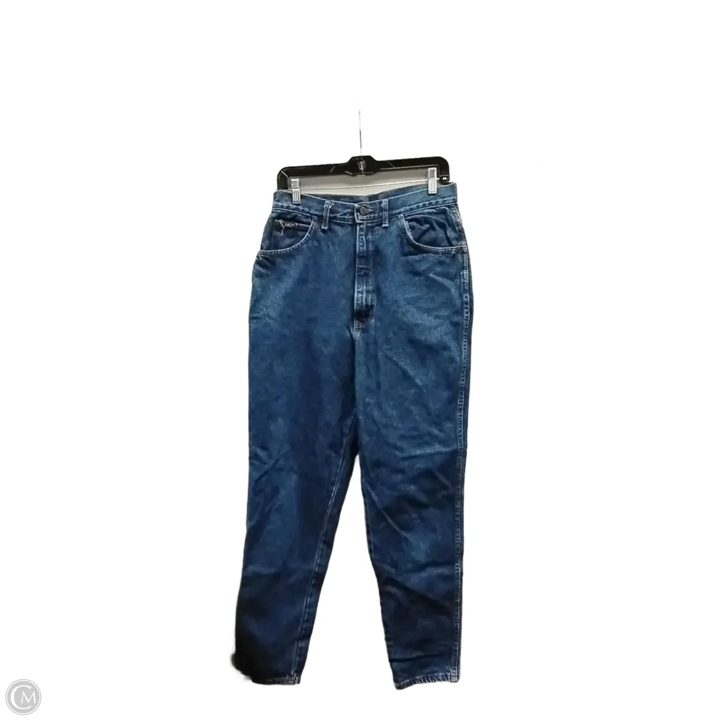 Jeans Straight By Chic In Blue, Size: 16