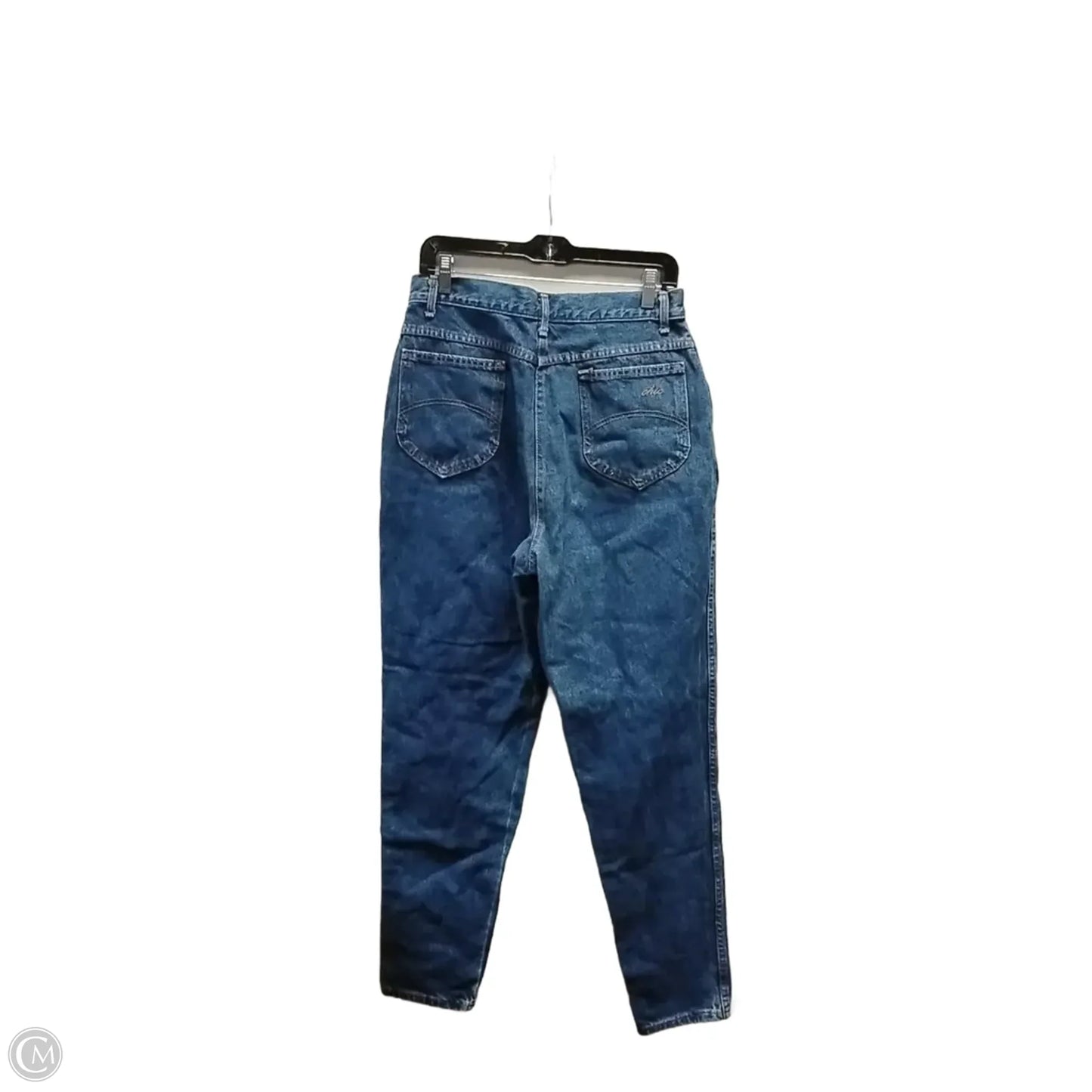 Jeans Straight By Chic In Blue, Size: 16