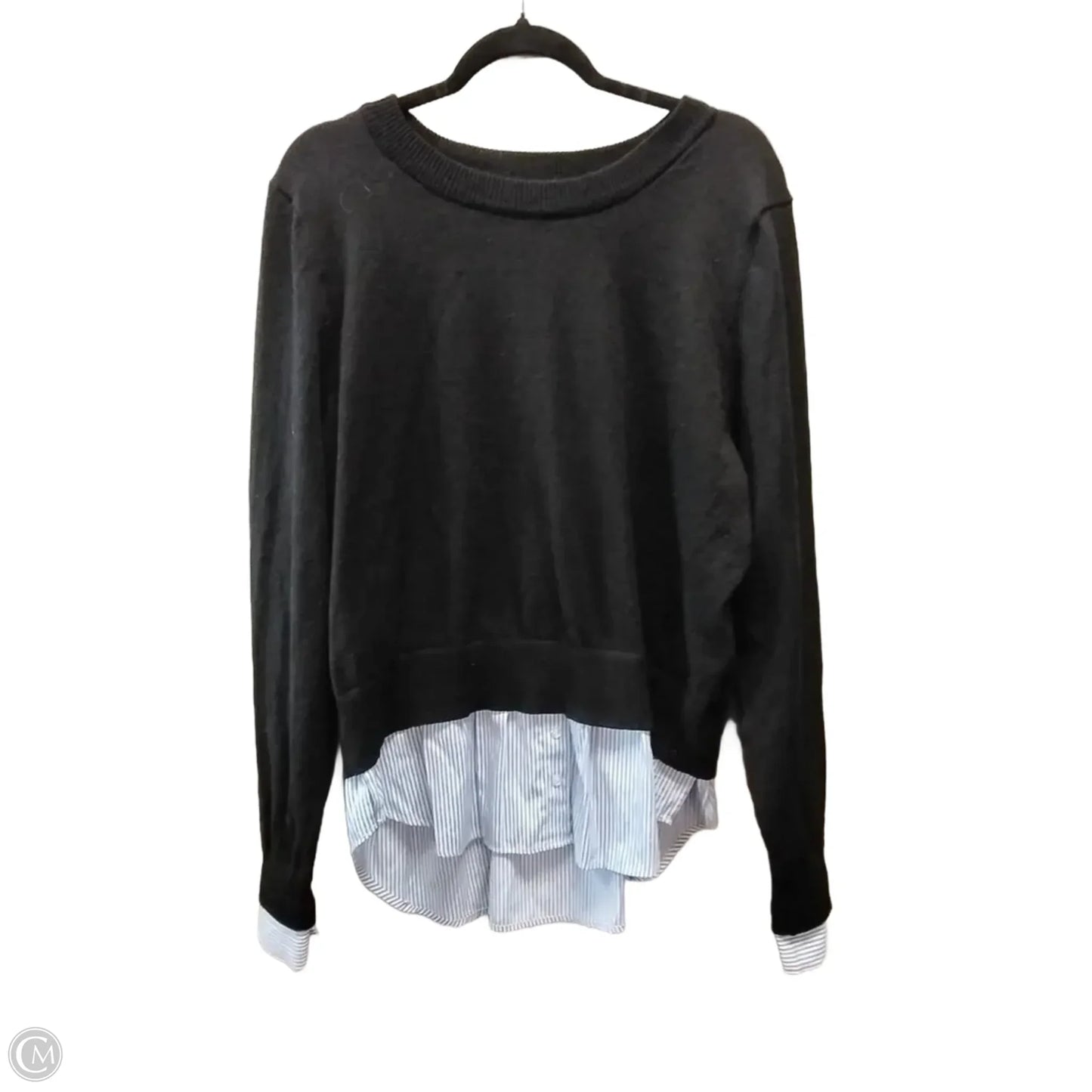 Sweater By Croft And Barrow In Black, Size: Xxl