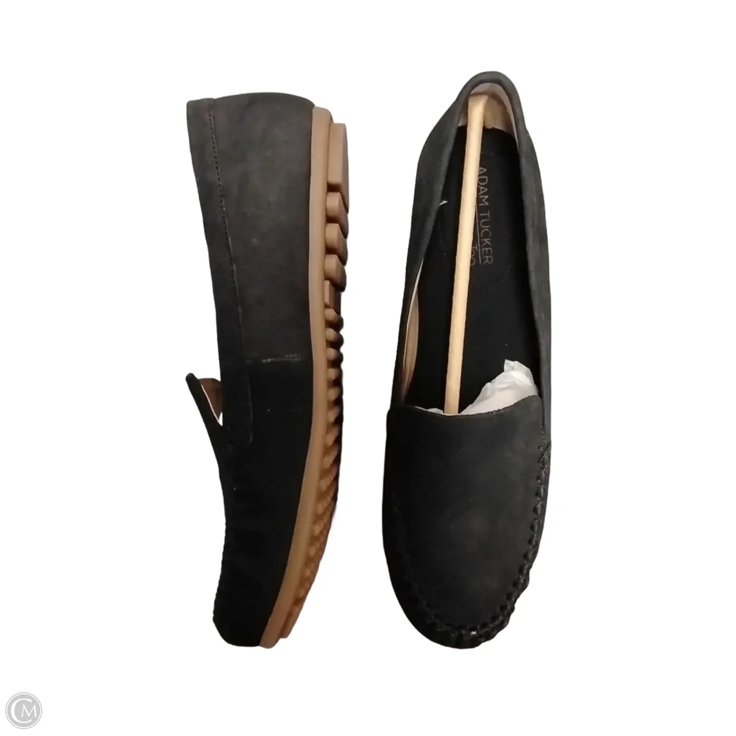 Shoes Flats By Clothes Mentor In Black, Size: 10