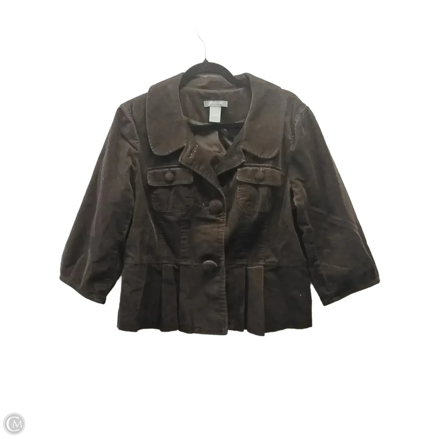 Jacket Other By Ann Taylor In Brown, Size: 12