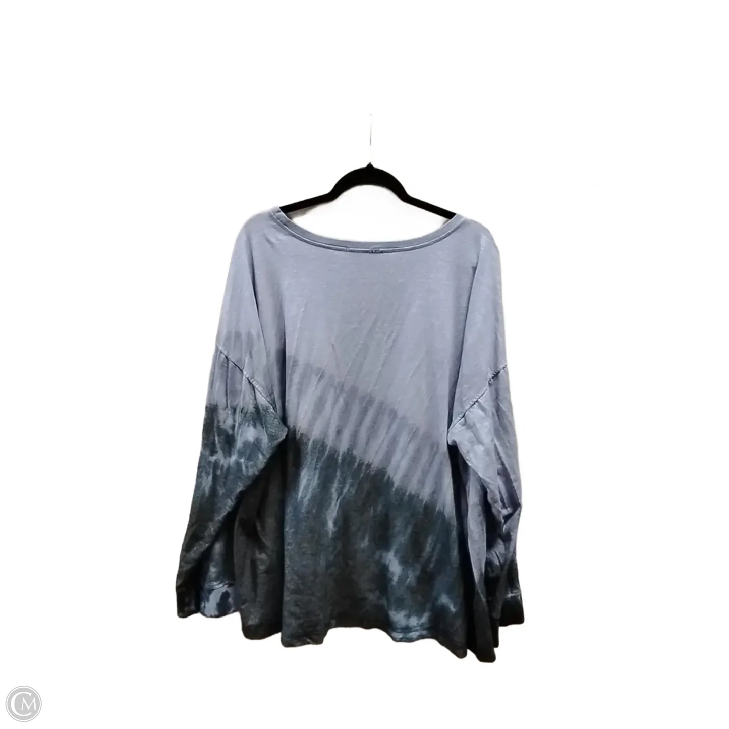 Top Long Sleeve By Clothes Mentor In Tie Dye Print, Size: 3x