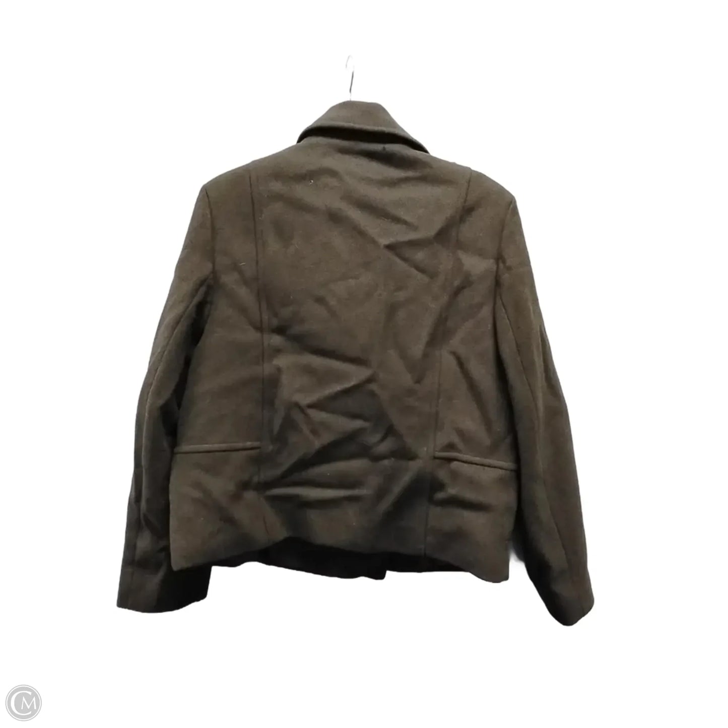 Coat Peacoat By Sam Edelman In Green, Size: 16