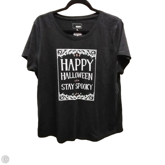 Top Short Sleeve Basic By Bloomchic, Size: Xl