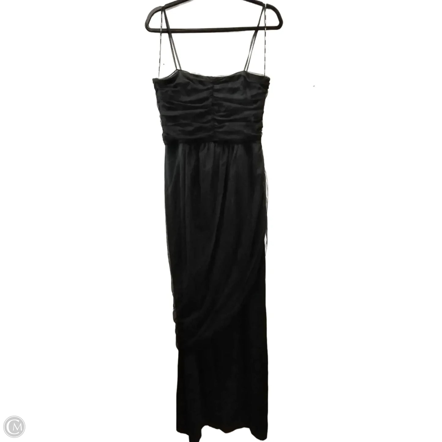 Dress Party Long By Dkny In Black, Size: 10