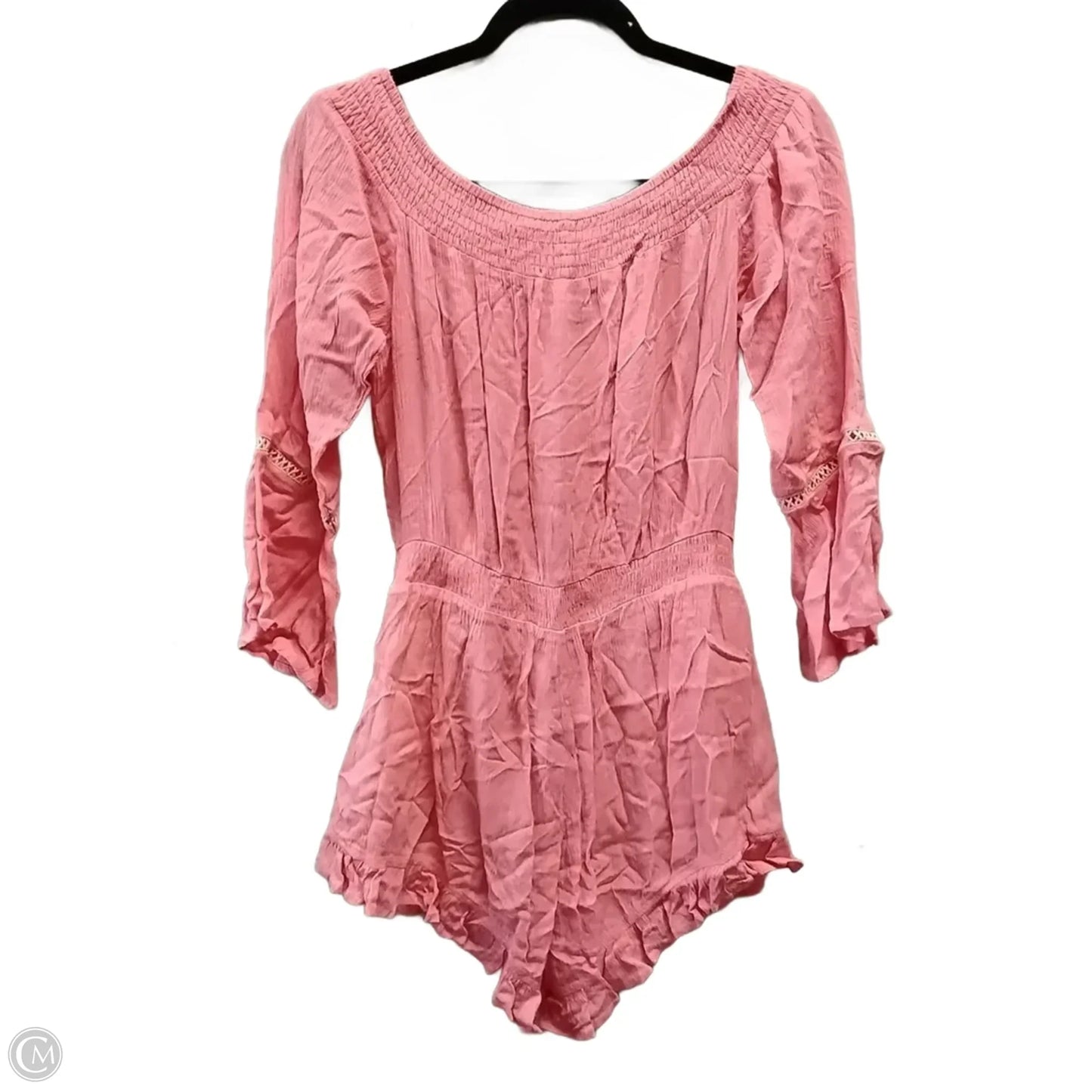 Dress Casual Short By En Creme In Pink, Size: S
