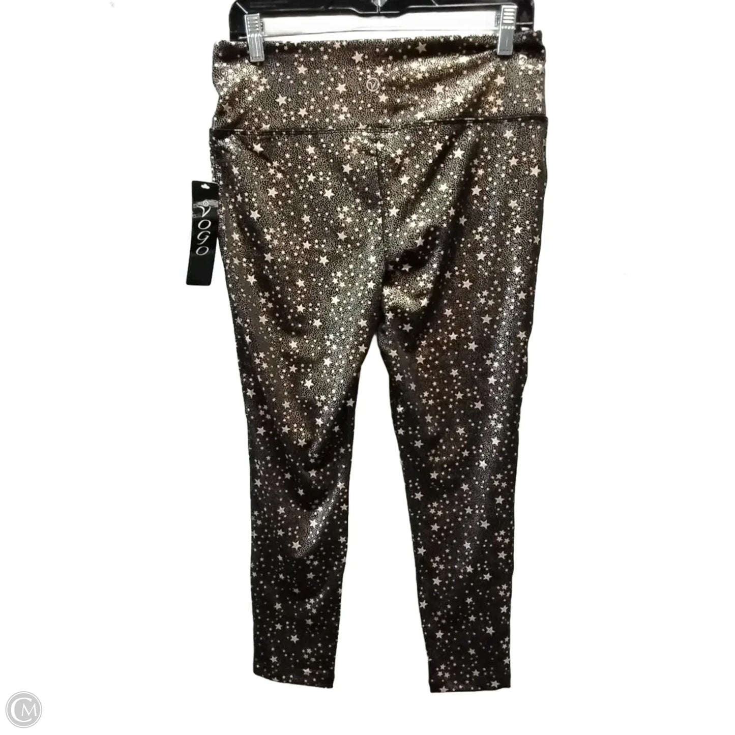 Athletic Leggings By Vogo In Black, Size: L