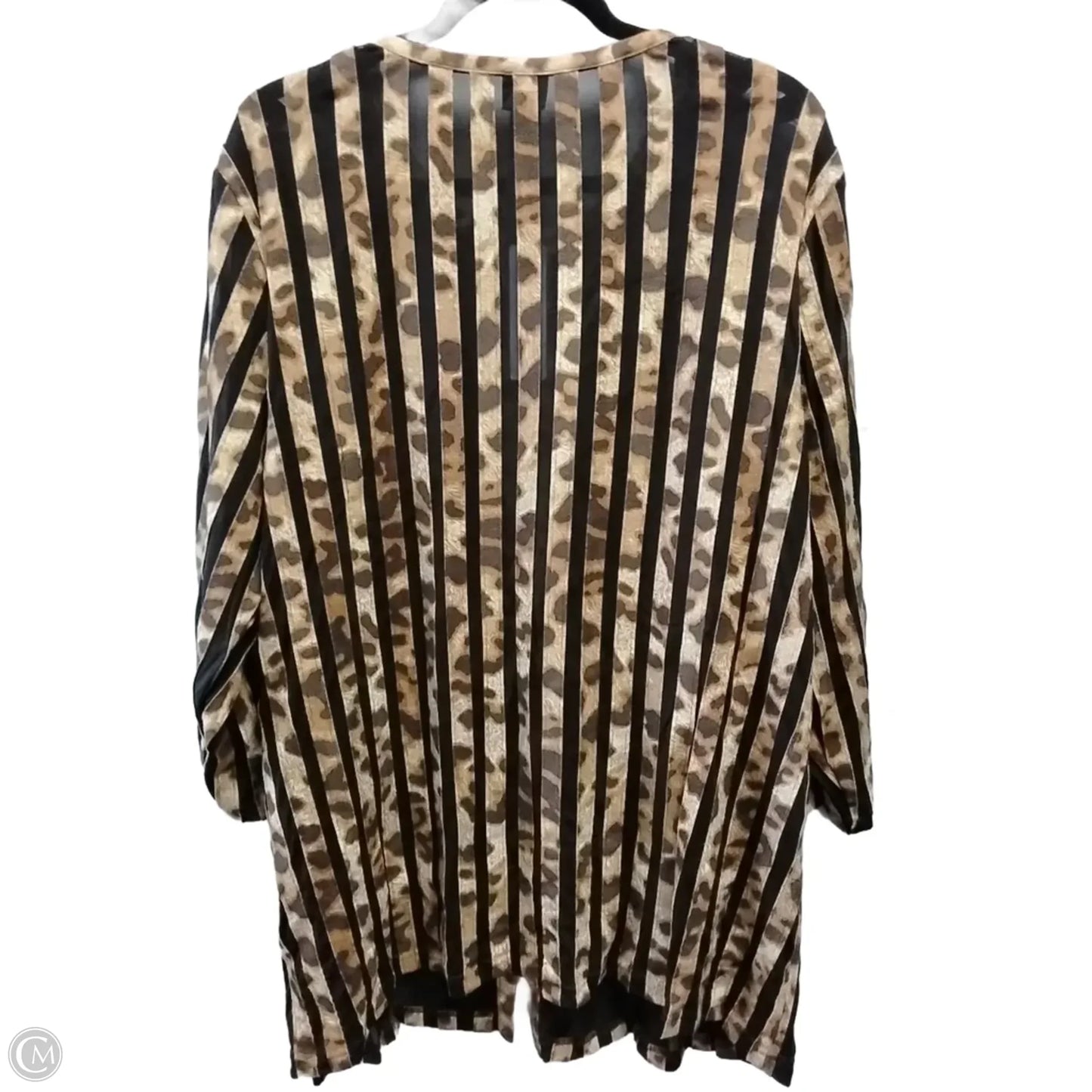 Shawl By Chicos In Animal Print, Size: Xl