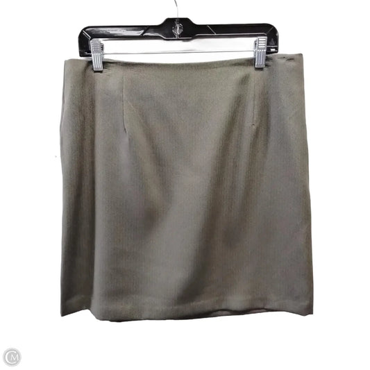 Skirt Mini & Short By Dby In Green, Size: 16