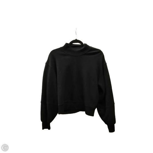 Sweatshirt Crewneck By Z Supply In Black, Size: M