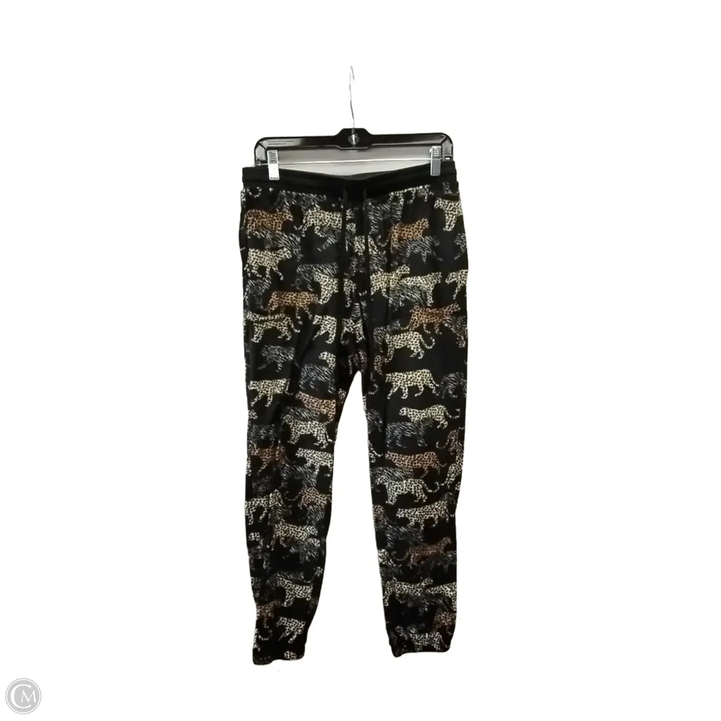 Pants Lounge By Clothes Mentor In Animal Print, Size: M