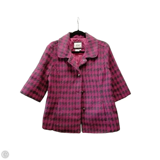 Blazer By Live A Little In Grey & Pink, Size: M