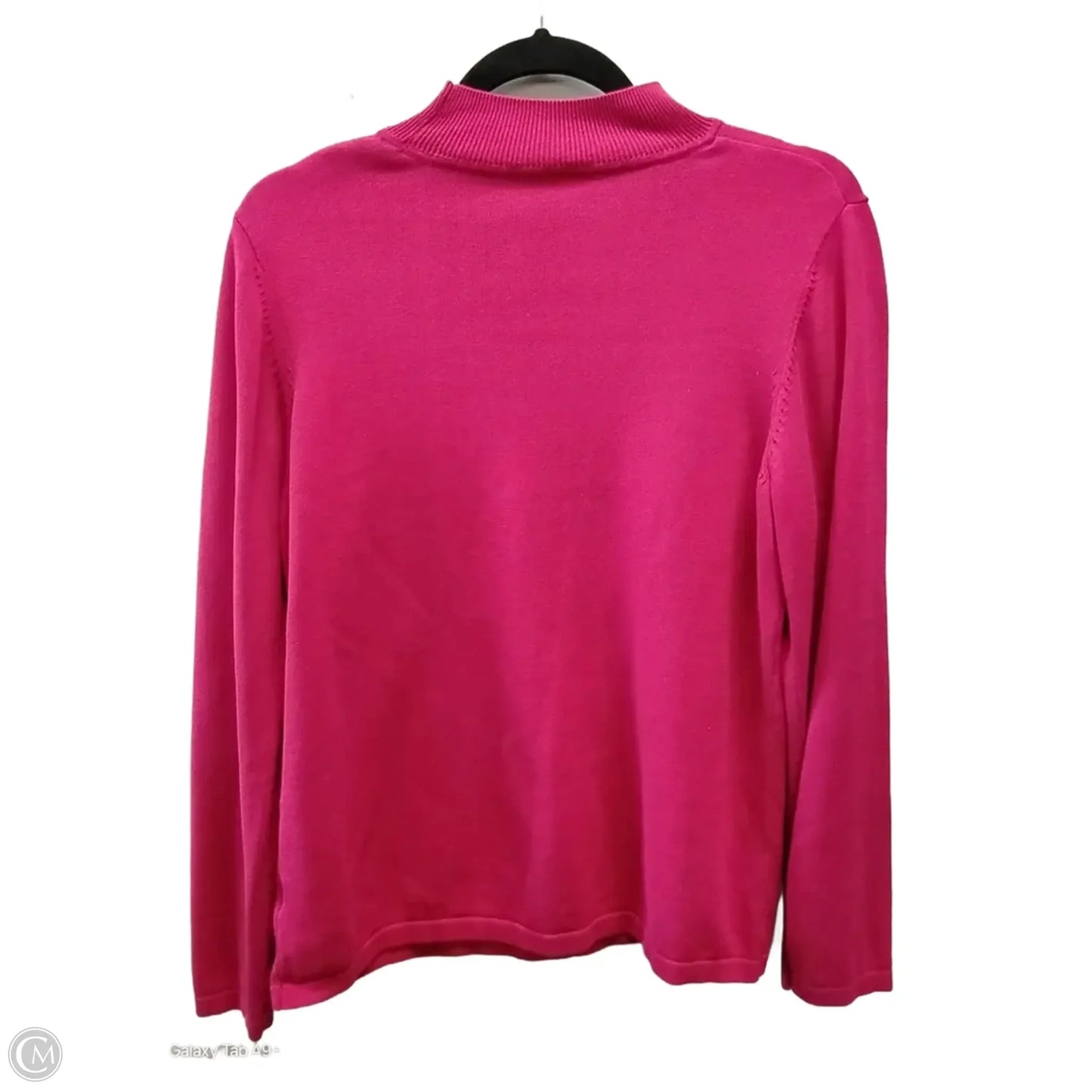 Top Long Sleeve By Coldwater Creek In Red, Size: L