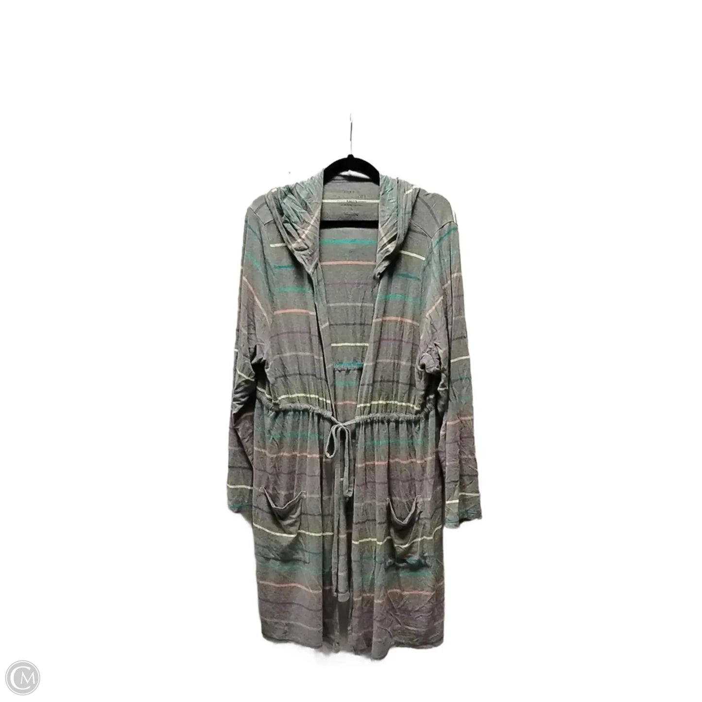 Shawl By Torrid In Striped Pattern, Size: 4x