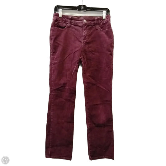 Pants Corduroy By St Johns Bay In Purple, Size: 6.5