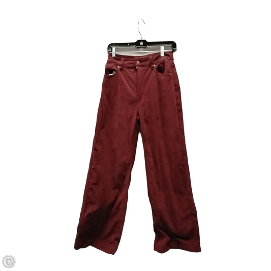 Pants Corduroy By Shein In Purple, Size: L