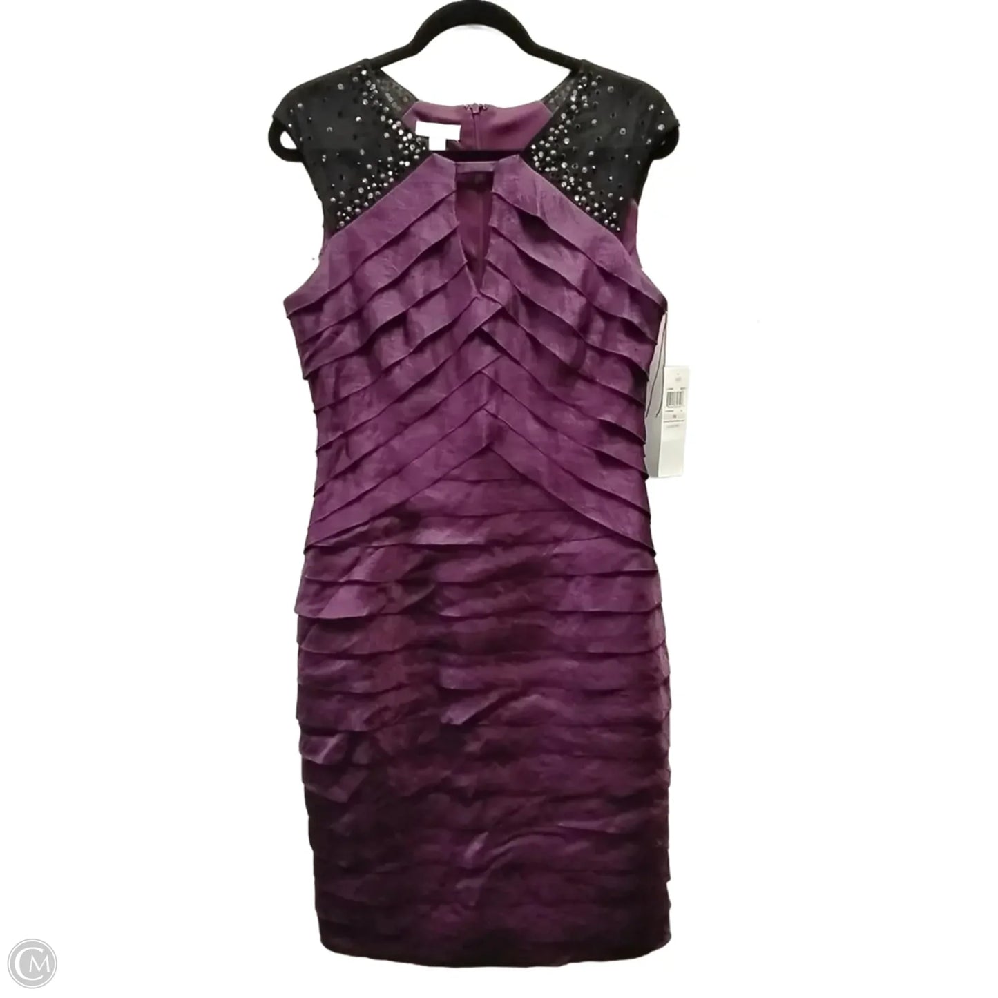 Dress Casual Short By London Times In Purple, Size: 10