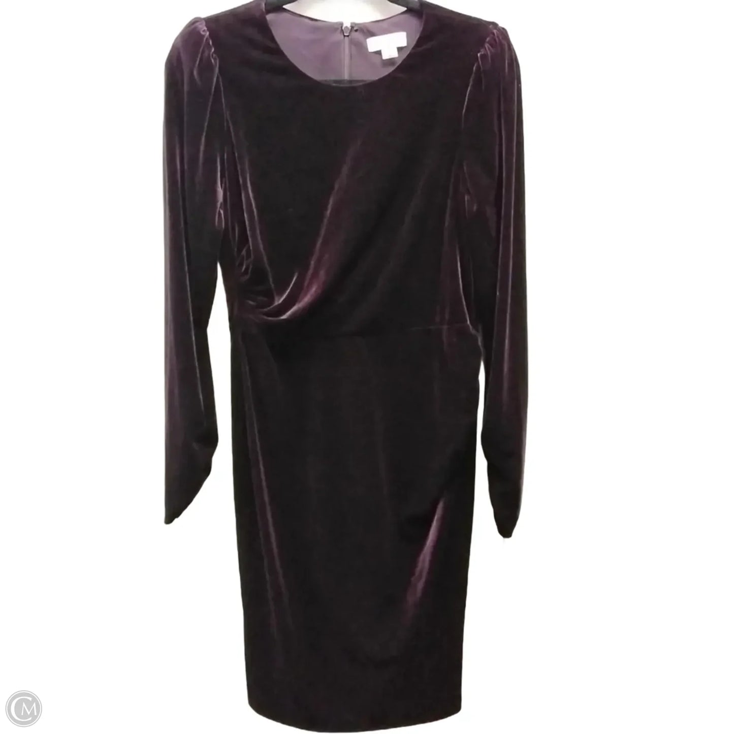 Dress Party Midi By Calvin Klein In Purple, Size: 10
