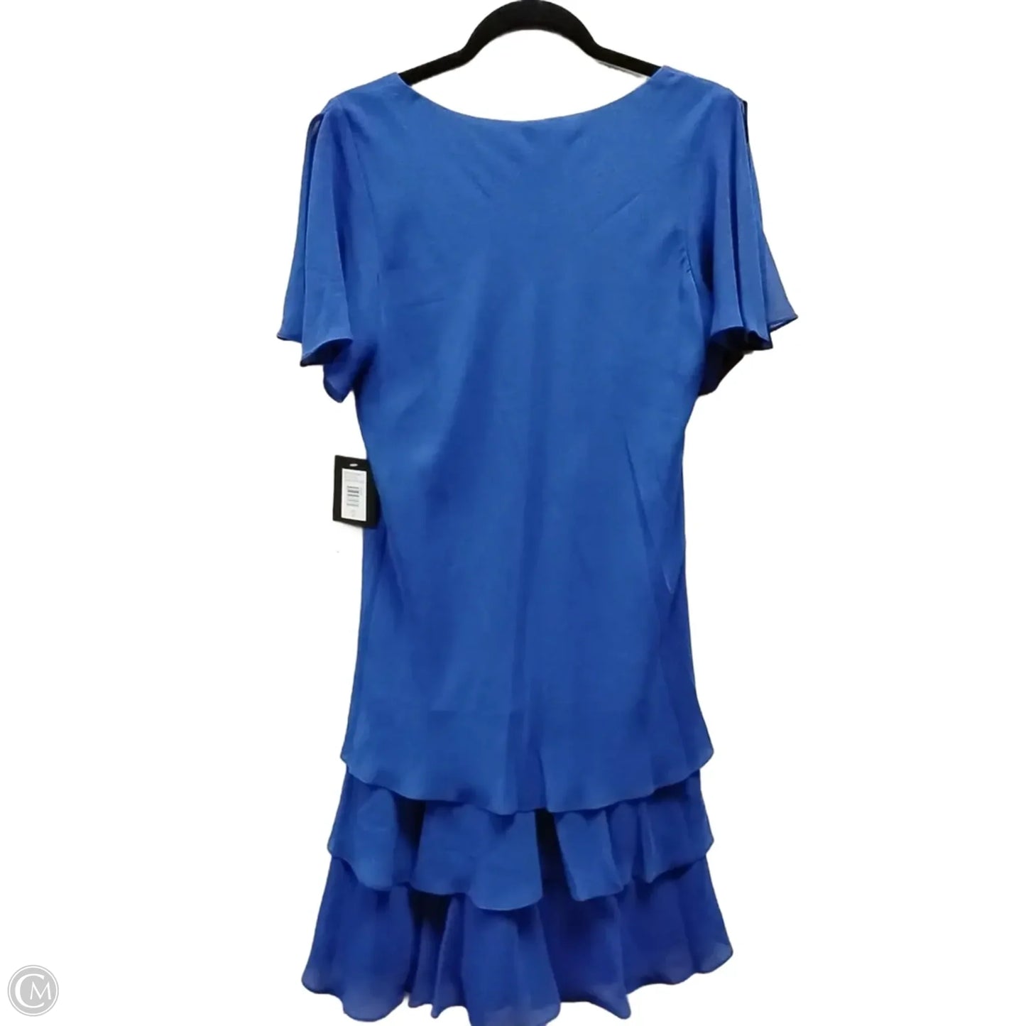 Dress Casual Midi By Marina In Blue, Size: 10