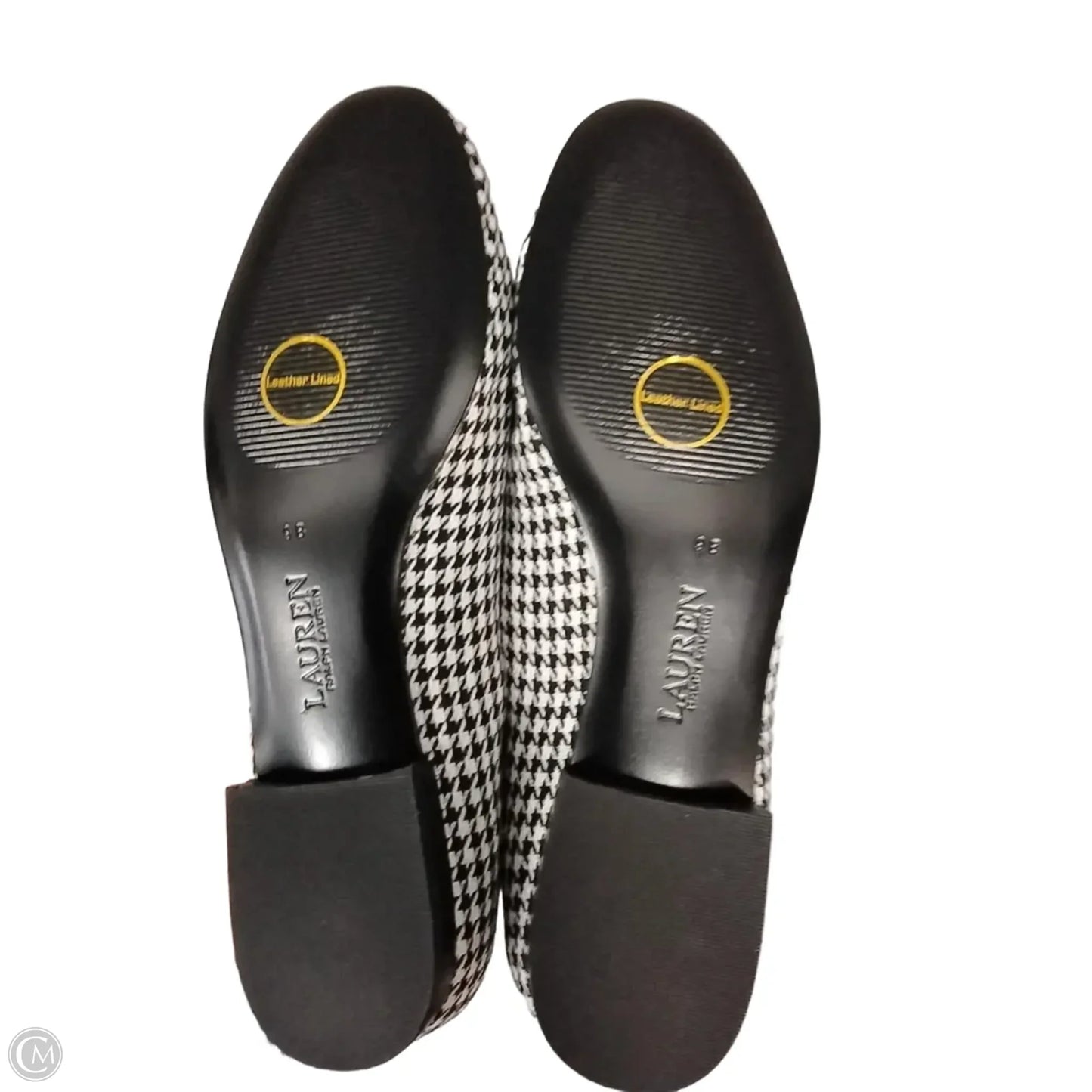Shoes Flats By Lauren By Ralph Lauren In Checkered Pattern, Size: 9