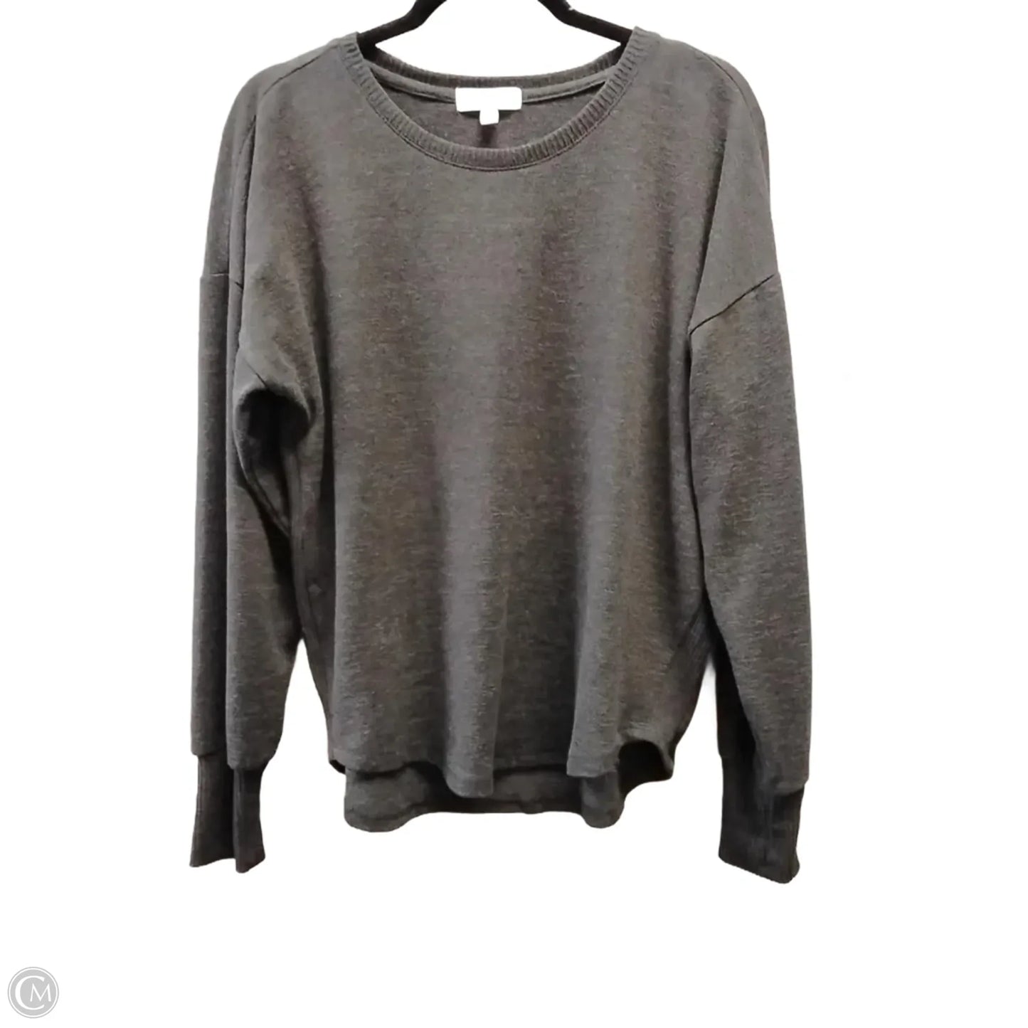 Sweater By Clothes Mentor In Grey, Size: S