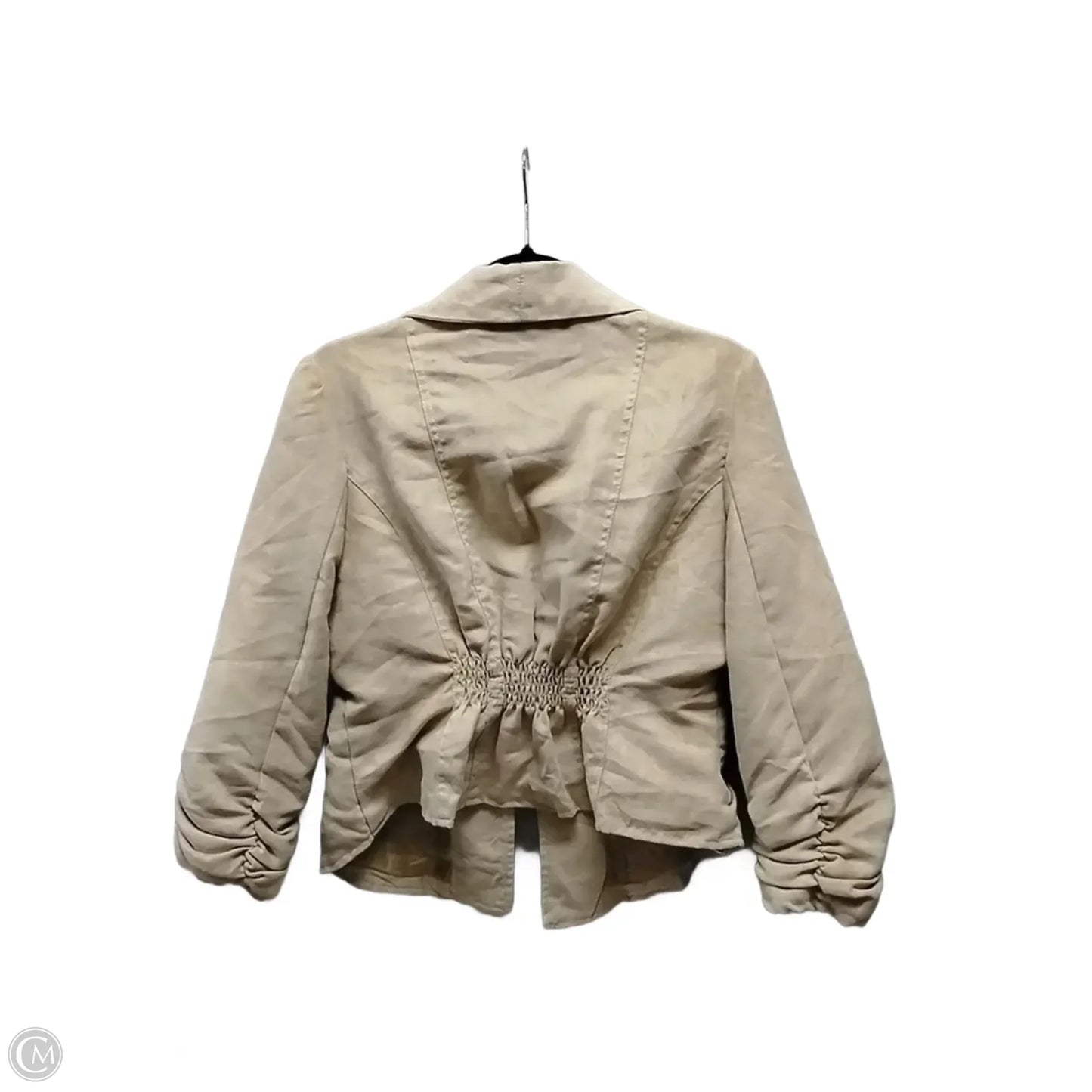 Jacket Other By Clothes Mentor In Tan, Size: L