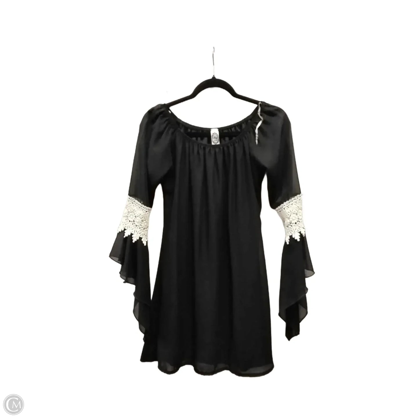 Dress Casual Short By Clothes Mentor In Black & White, Size: S