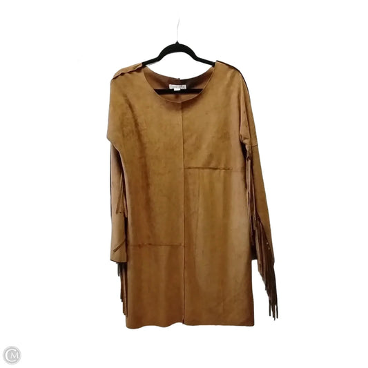 Dress Casual Short By Loveriche In Brown, Size: L