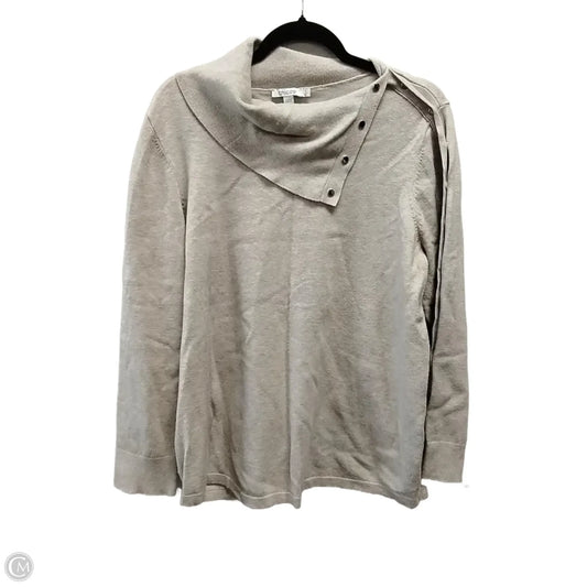 Sweater By Chicos In Beige, Size: Xl