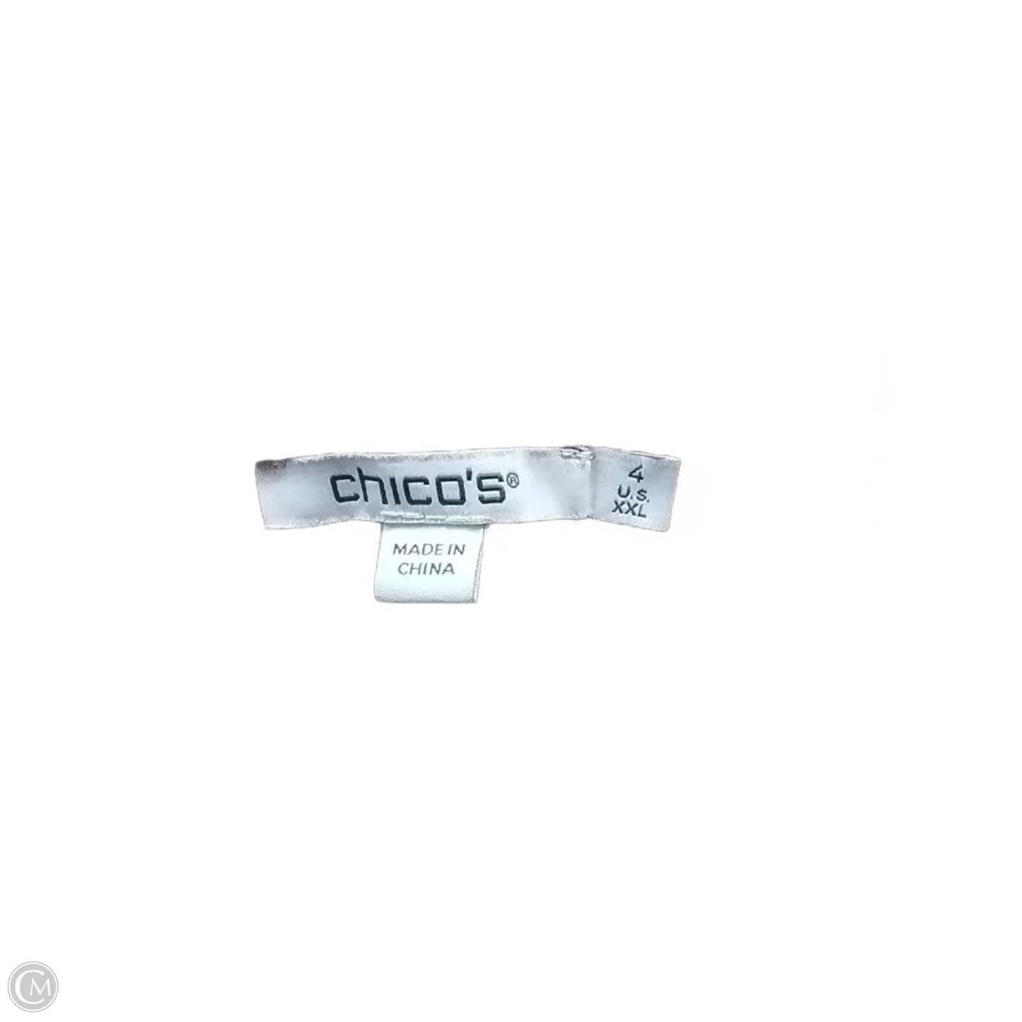 Sweater By Chicos In Floral Print, Size: Xxl